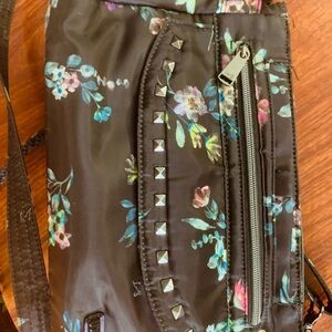 Floral Black Women's Bag